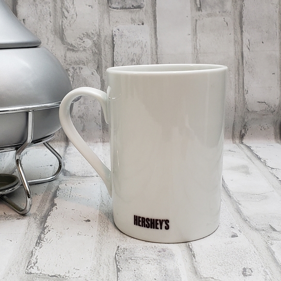 Kisses Ceramic Fondue Pot w/Hershey's Mugs - Picture 5 of 14